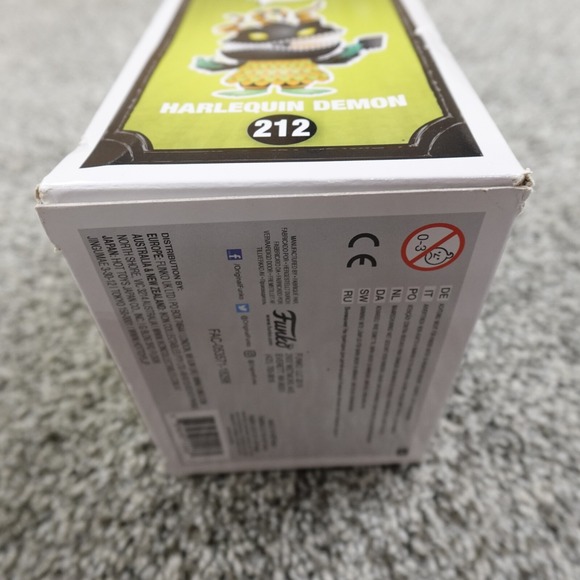 Harlequin Demon 212 Funko POP Disney Nightmare Before Christmas Vinyl Figure Toy - Picture 15 of 16